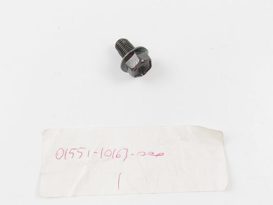 NOS OEM SUZUKI 2001 VS800GLK1(E3/E28) K1 BOLT 01551-10163-000 - MotoRaider