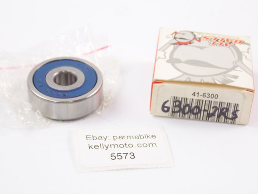 ALL BALL BEARING 10x35x11 SEALED DEEP GROOVE BALL BEARING 41-6300 6300-2RS - MotoRaider