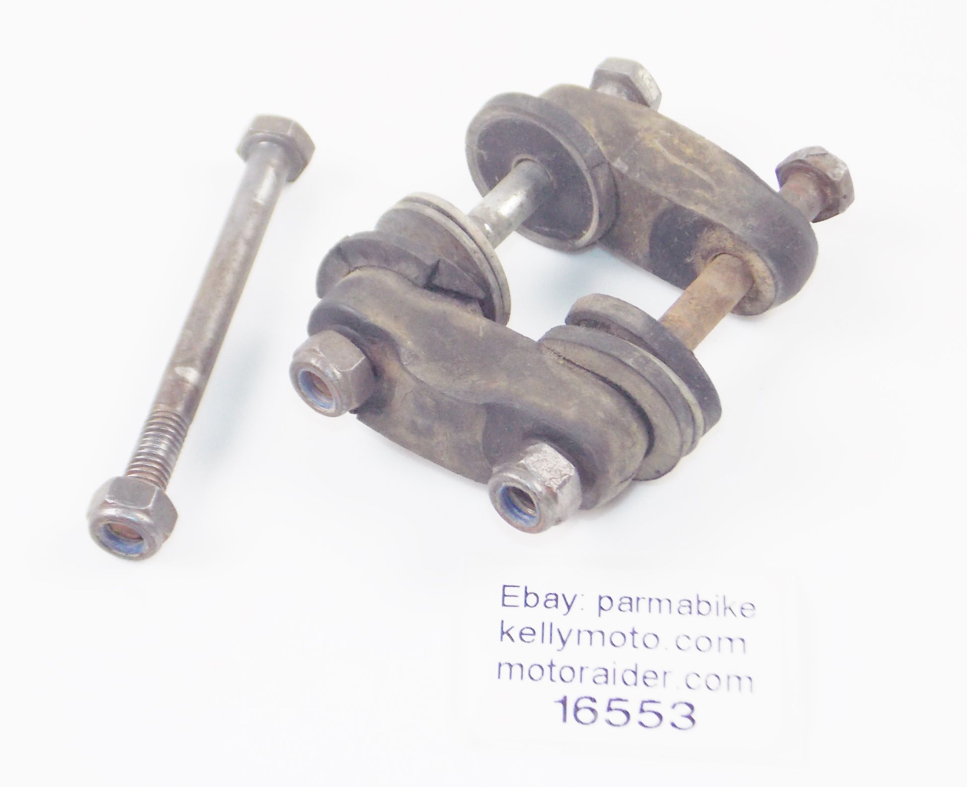 1980's HUSQVARNA FRONT FENDER RUBBER MOUNTS SILENT BLOCK BOLTS CR WR 125 250 450 - MotoRaider