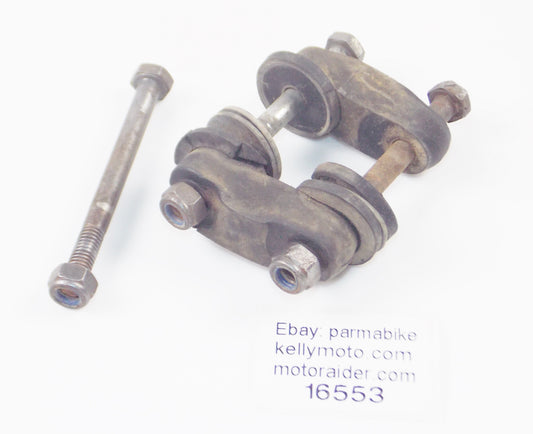 1980's HUSQVARNA FRONT FENDER RUBBER MOUNTS SILENT BLOCK BOLTS CR WR 125 250 450 - MotoRaider