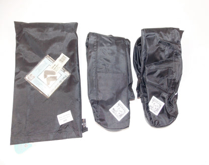 TUCANO BLACK WATERPROOF SHOE COVERS 40/41 (US 10/11) FIT SHOE 38/38 (8/9 US) - MotoRaider