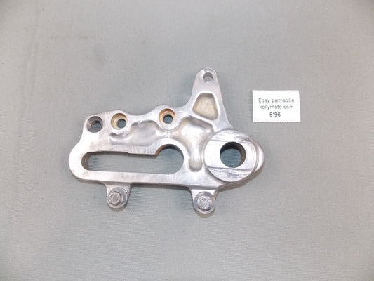 1992 KTM MXC 250 REAR WHEEL SPACER BRACKET BRAKE CALIPER HOLDER SUPPORT - MotoRaider
