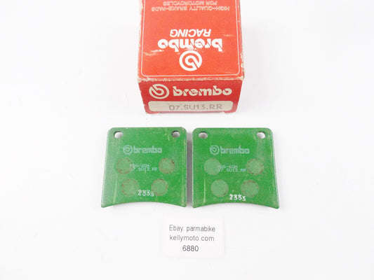 NOS BREMBO GSX/GSX-R/VX/GV CARBON CERAMIC PAIR DISC BRAKE PADS 07SU13RR - MotoRaider