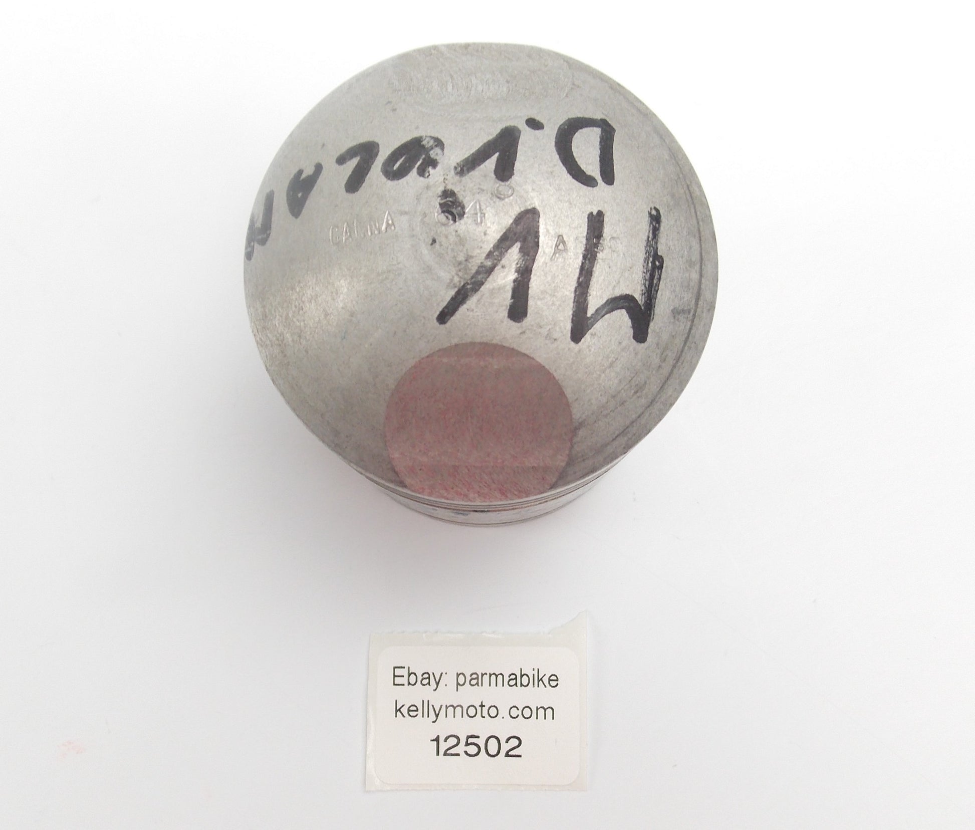 ASSO WERKE PISTON  MOTORCYCLE DIAMETER 64.8 mm MV AGUSTA DISCO VOLANTE MOTOR - MotoRaider