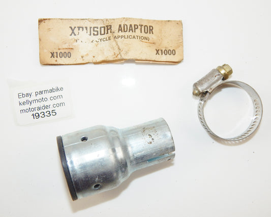 XDUSOR X1000 MOTORCYCLE EXHAUST SILENCER MUFFLER PIPE ADAPTER L=67mm VINTAGE - MotoRaider