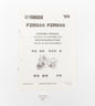 OEM YAMAHA 1989 FZR500 / FZR600 ASSEMBLY MANUAL ENGLISH, ITALIAN 3HE-28107-W0 - MotoRaider