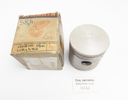 NOS DINAMIN PISTON DIAMETER 58.4 mm FRANCO MORINI 150 CORSARO - MotoRaider