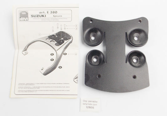 GIVI E380 1998-2001 SCOOTER EPICURO 125 LUGGAGE ATTACHMENT PLATE TOP CASE RACK - MotoRaider