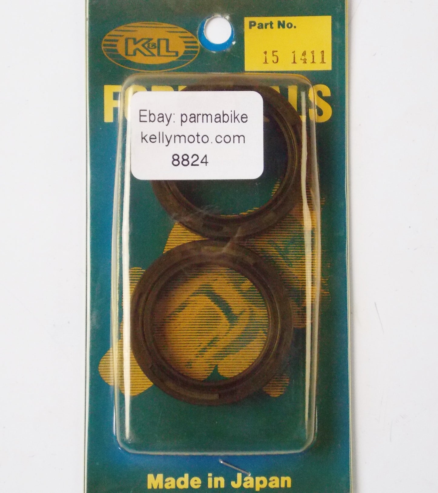 NOS K&L SUZUKI YAMAHA KAWASAKI 36X48X10.5 FRONT FORK OIL SEAL KIT 15-1411 - MotoRaider