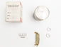 NOS ASSO WERKE 2867  PISTON + PIN + RINGS + CLIPS SET 47 MM GUAZZONI - MotoRaider