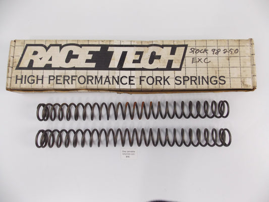 OEM 1998 KTM 250 EXC FRONT FORK SUSPENSION STOCK SPRINGS L=450mm - MotoRaider