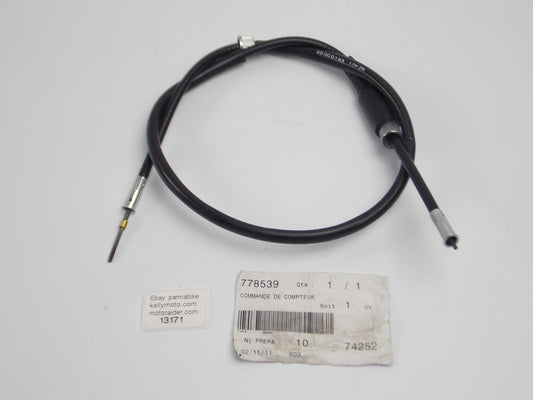NOS OEM PEUGEOT 2010 KISBEE 50 SCOOTER SPEEDOMETER CONTROL CABLE 778539 - MotoRaider