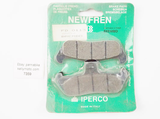 NOS NEWFREN IPERCO 1989 CAGIVA WMX50 1990 CAGIVA N90 Enduro BRAKE PADS FD0113 - MotoRaider