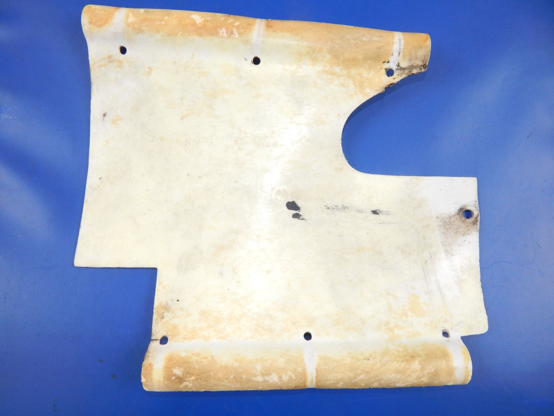1981 BETA TRAIL 125 LOWER REAR INNER FENDER MUD GUARD VINTAGE ITALY - MotoRaider