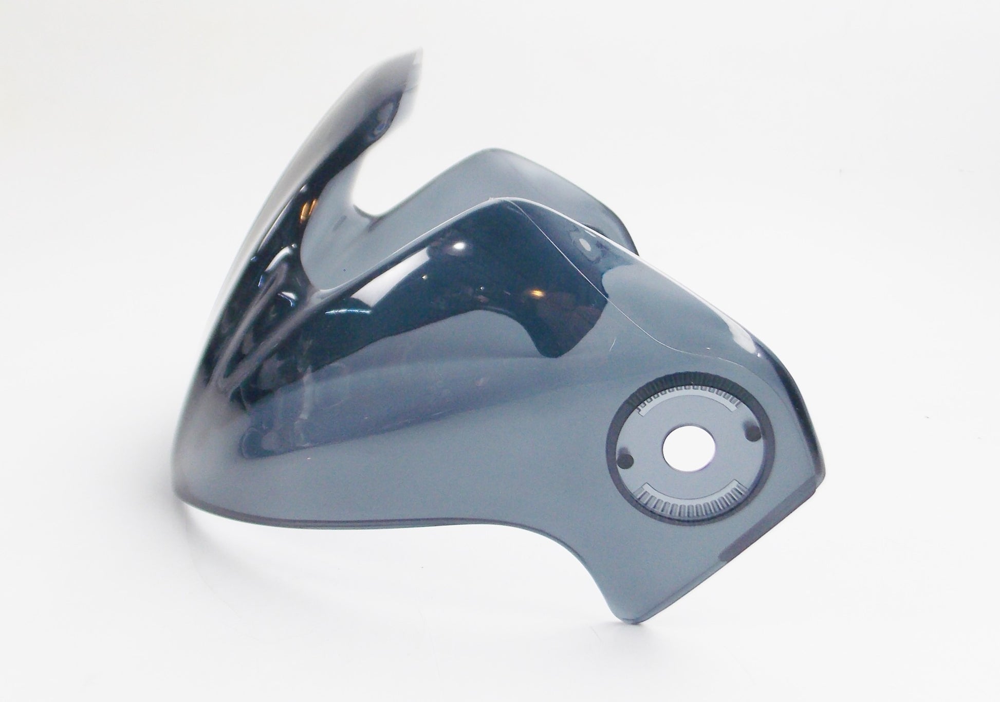 NOS KIWI K485 FRONTINO JET CITY HELMET VISOR  SMOKE PEAK BILL SCOOTER MOTORCYCLE - MotoRaider