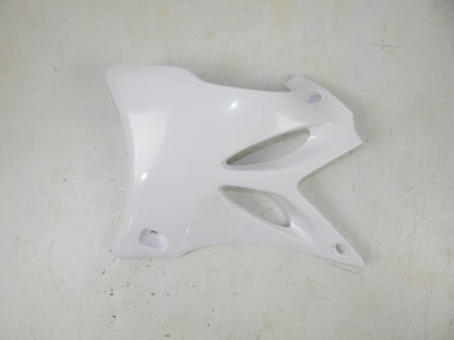 UFO WHITE (046) RADIATOR COVER PANEL SHROUD YAMAHA 2002 YZ80 11-5825 YA03855046 - MotoRaider