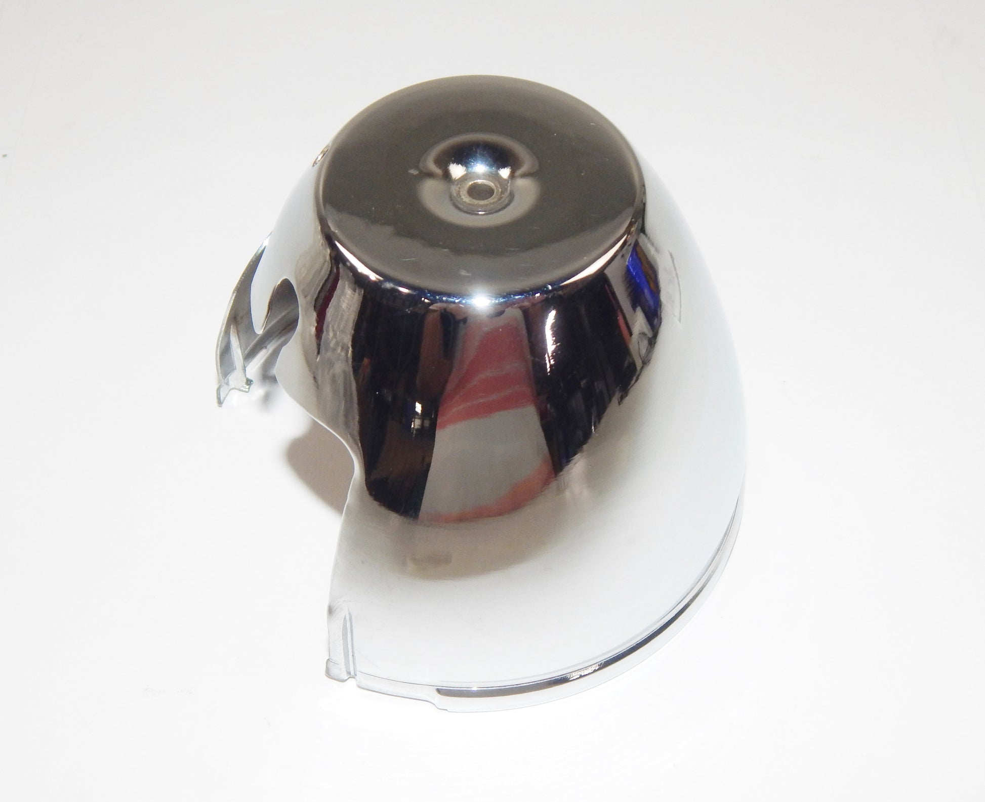 CHROME DASHBOARD SPEEDO TACHO METER COVER CASE SHELL D=100mm KAWASAKI VINTAGE - MotoRaider