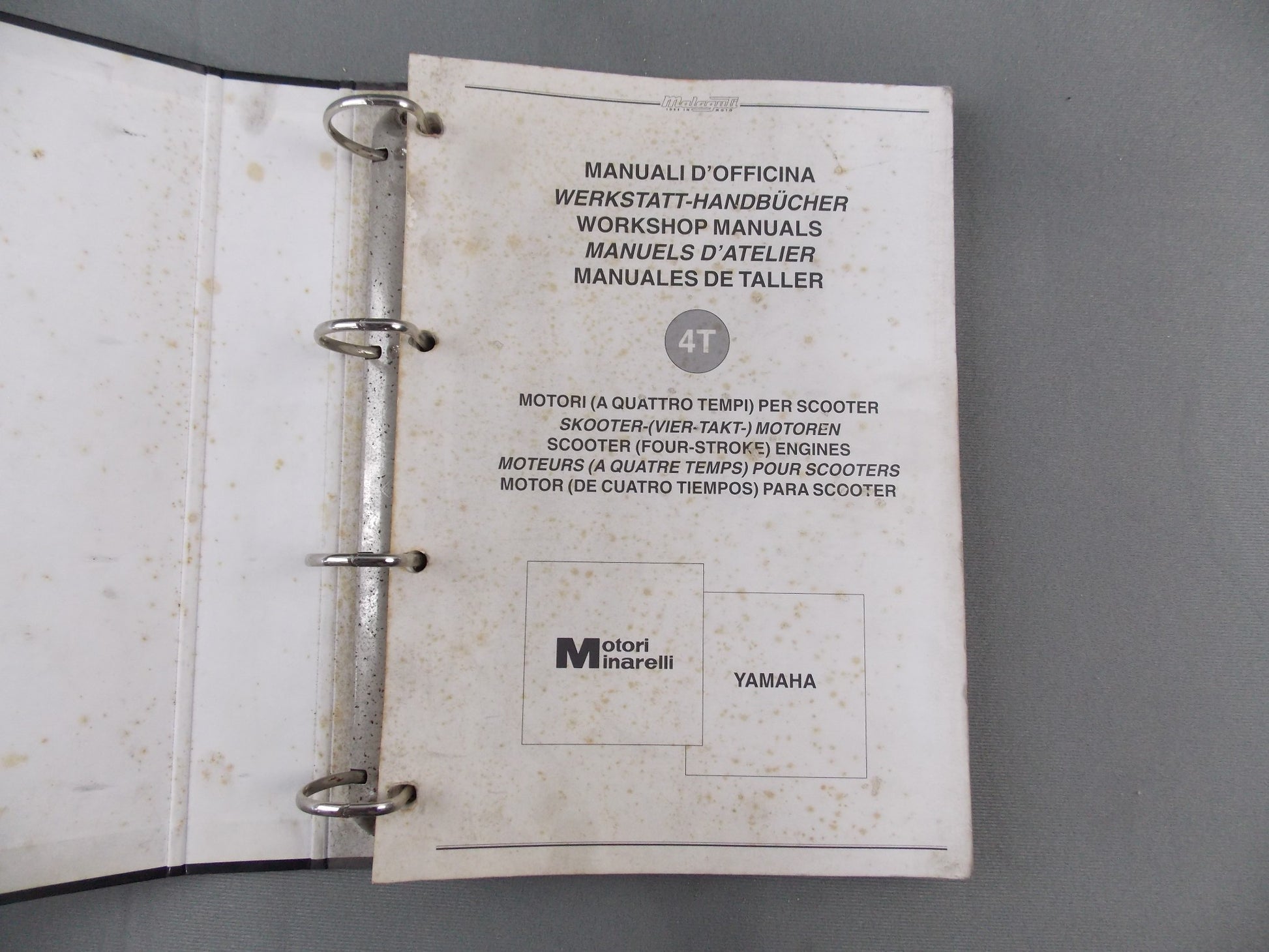 2000-2003 MOTORI MINARELLI YAMAHA 4T (FOUR STROKE) ENGINES WORKSHOP MANUALS - MotoRaider