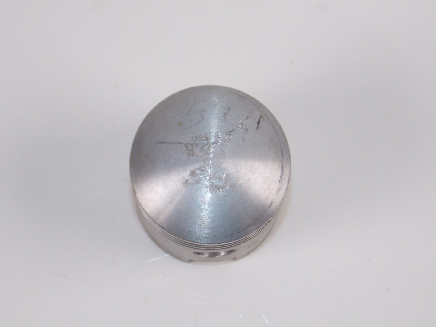NOS DINAMIN MOTORCYCLES PISTON 53.4mm+CIRCLIPS MV 125 SPORT VINTAGE ITALY #16143 - MotoRaider