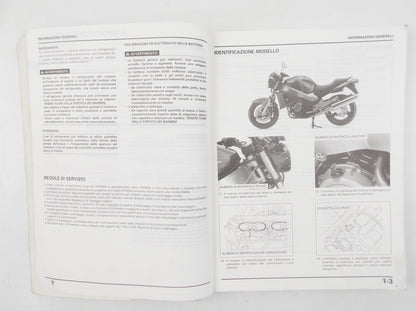 1999 HONDA CB 1100SFY WORKSHOP MANUAL REPAIR BOOK ITALIAN - MotoRaider