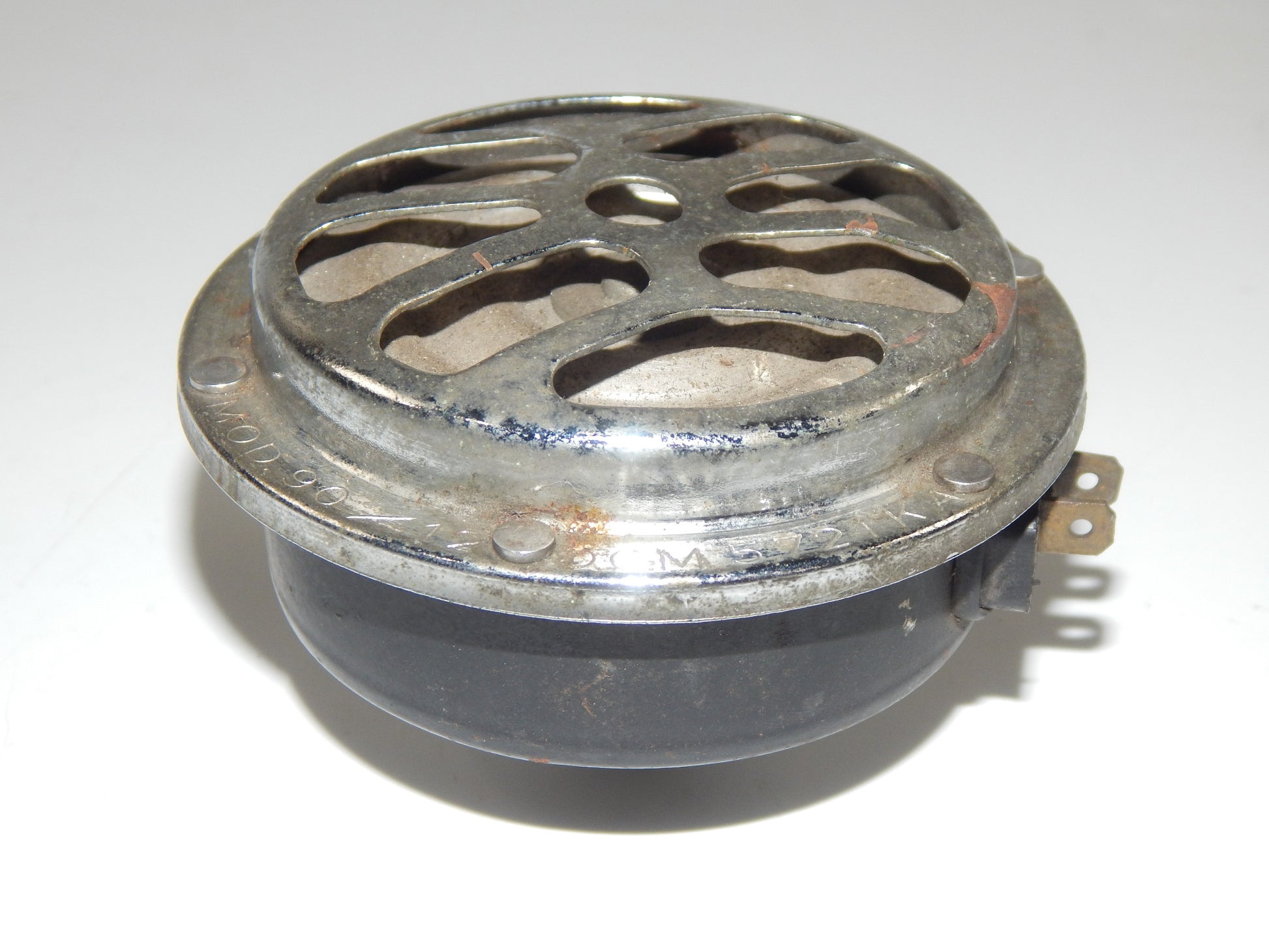 VINTAGE MOTORCYCLES 12 Volt BUZZER HORN VOXBELL MOD 90/12 DGM 5721KA DUCATI GT - MotoRaider