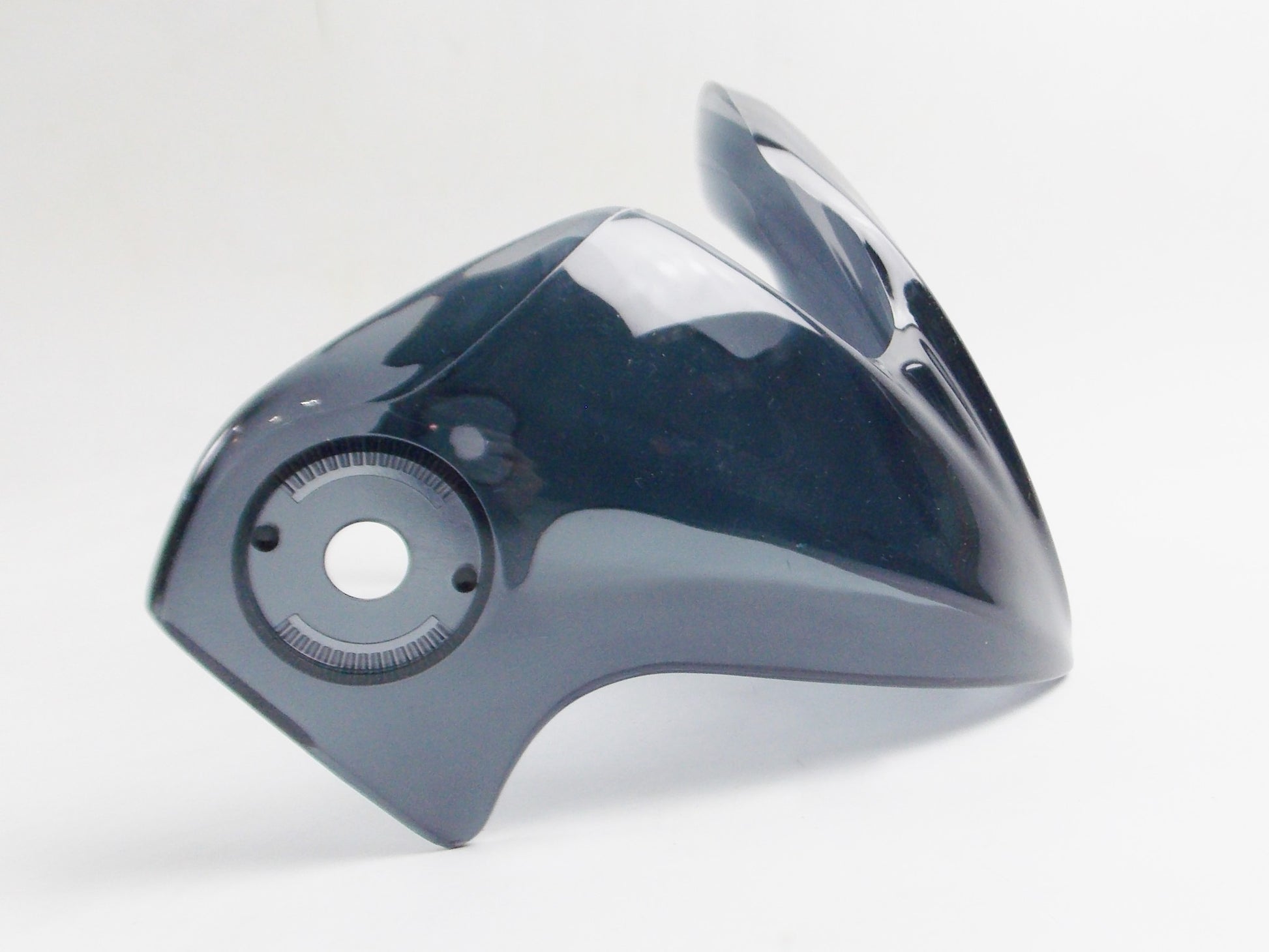 NOS KIWI K485 FRONTINO JET CITY HELMET VISOR  SMOKE PEAK BILL SCOOTER MOTORCYCLE - MotoRaider