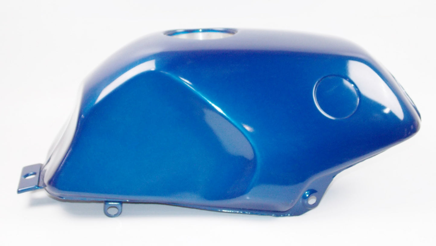 NOS OEM BMW 1983-1985 K100 K100LT ALLOY FUEL GAS TANK 606 ALASKABLUE 16111453593 - MotoRaider