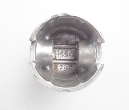NOS ASSO WERKE PISTON + RING DIAMETER 50.6 mm ZANELLA CECCATO 100 cc - MotoRaider