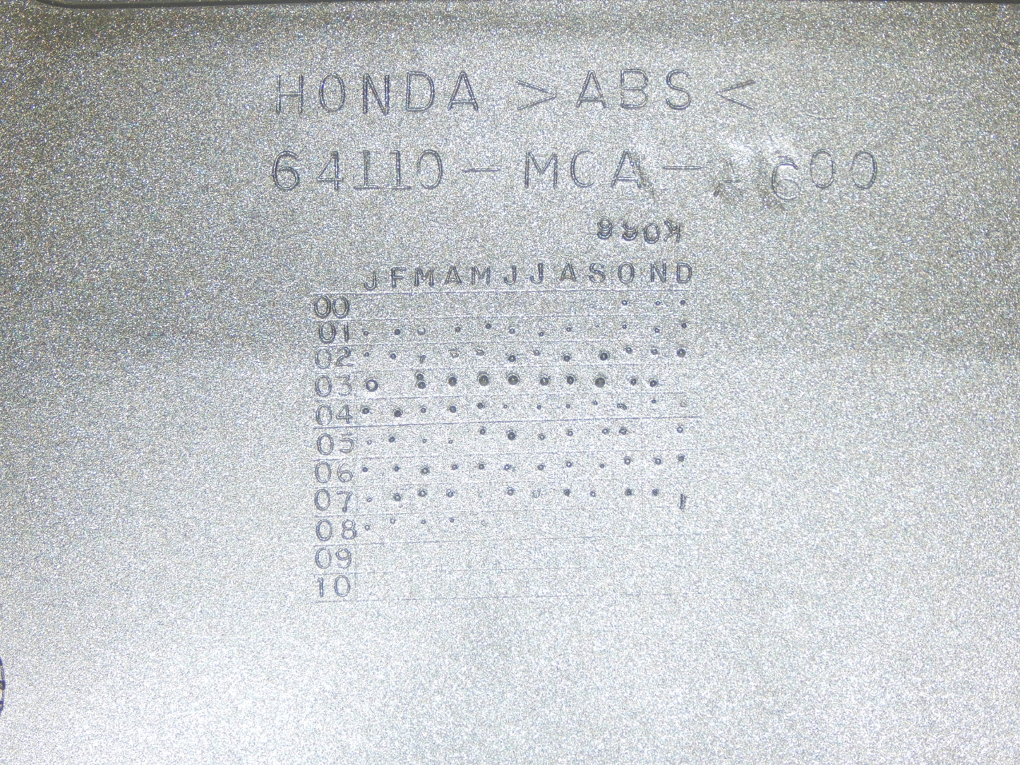 OEM HONDA 2008 GL1800 UPPER FAIRING WILNDSHIELD COWL 64110-MCA-A600 - MotoRaider