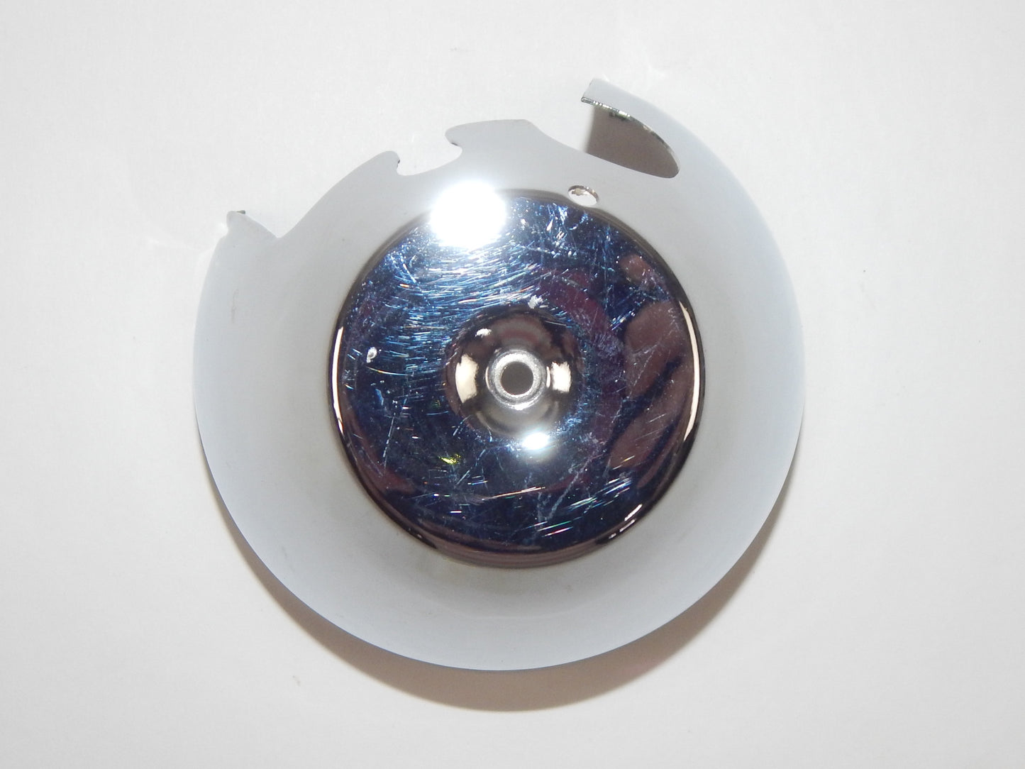 CHROME DASHBOARD SPEEDO TACHO METER COVER CASE SHELL D=100mm KAWASAKI VINTAGE - MotoRaider