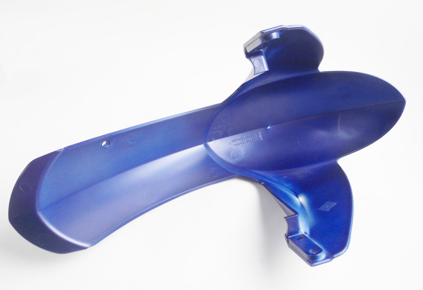 OEM PEUGEOT SCOOTER 50 LUDIX PRO 14P FRONT MUDGUARD BLUE 1176148600 | 771461BA - MotoRaider