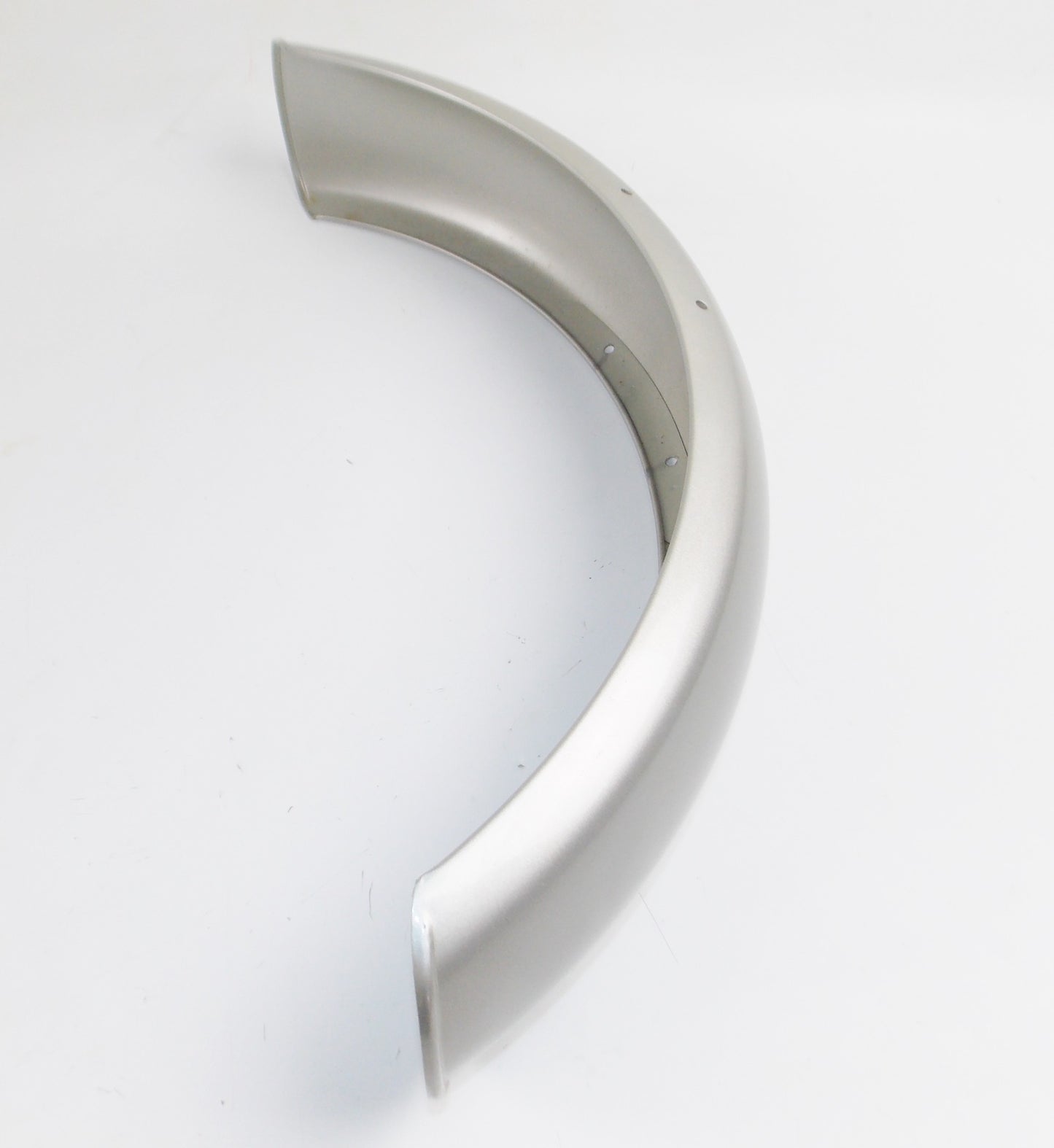 NOS OEM LAVERDA ZUNDAPP FRONT FENDER MUD GUARD SILVER GREY 61401079 - MotoRaider