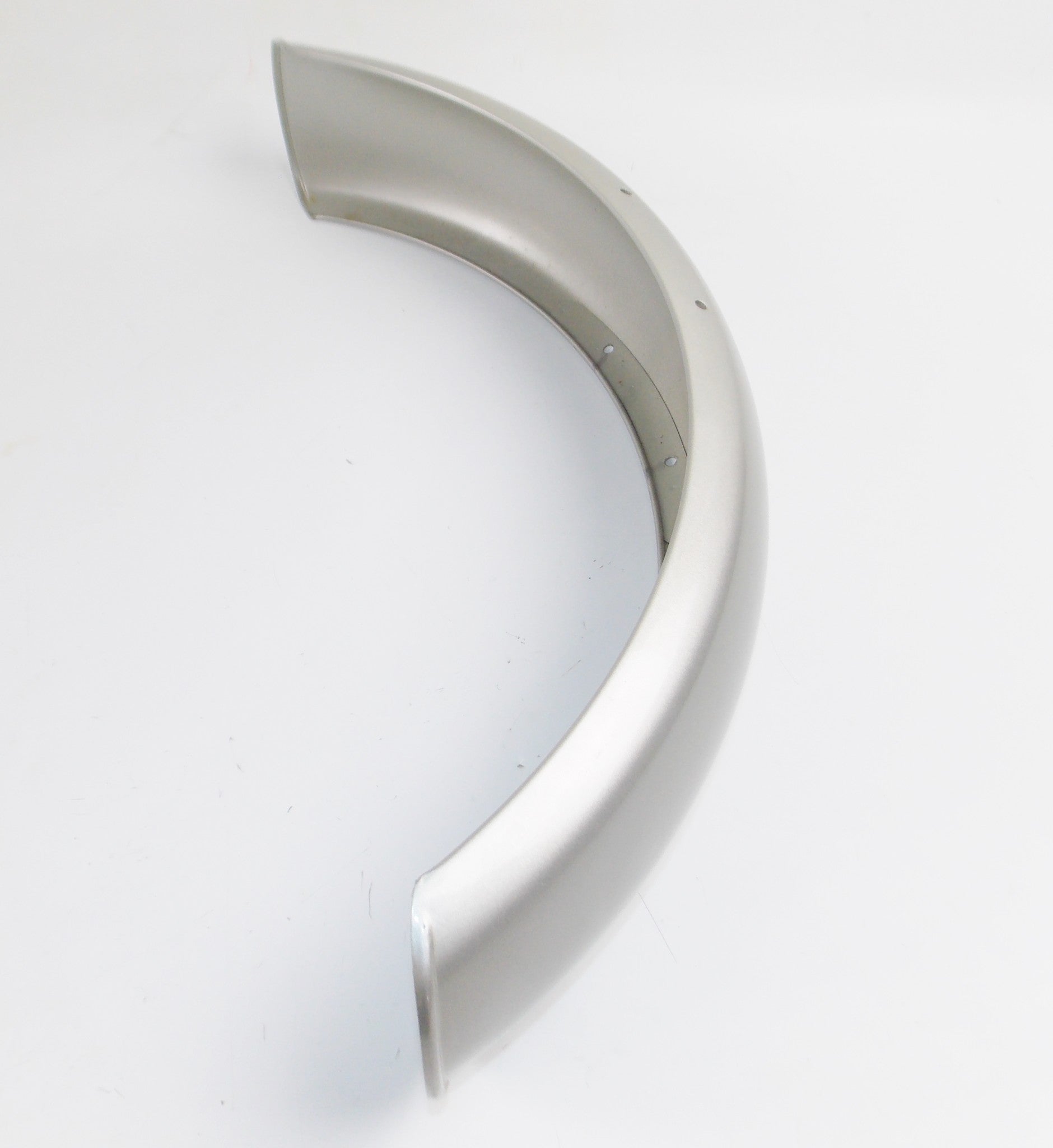 NOS OEM LAVERDA ZUNDAPP FRONT FENDER MUD GUARD SILVER GREY 61401079 - MotoRaider