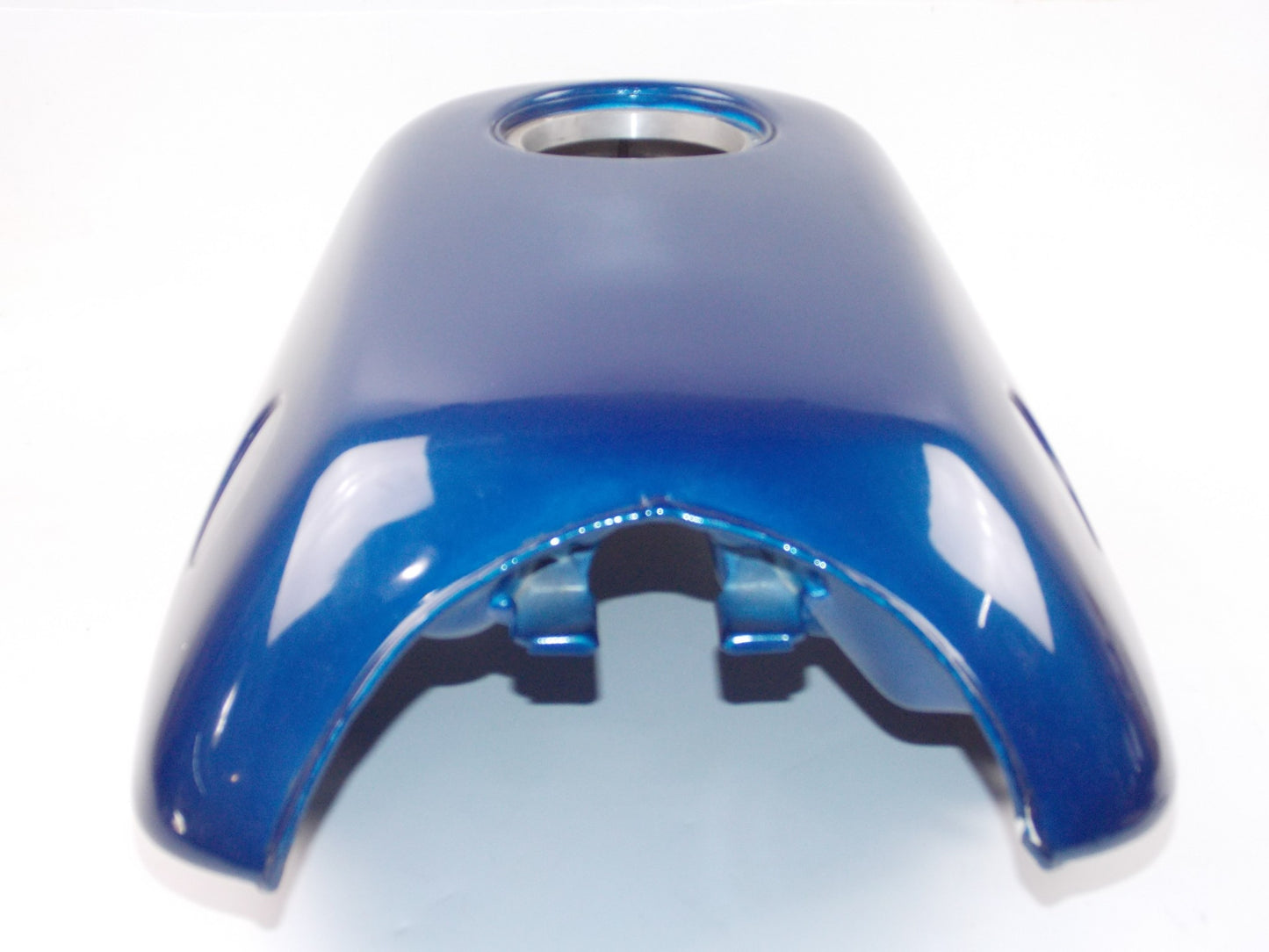 NOS OEM BMW 1983-1985 K100 K100LT ALLOY FUEL GAS TANK 606 ALASKABLUE 16111453593 - MotoRaider