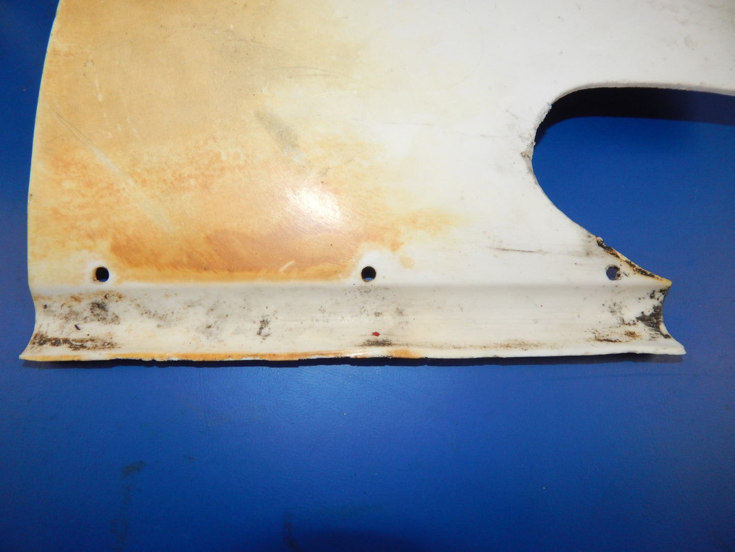 1981 BETA TRAIL 125 LOWER REAR INNER FENDER MUD GUARD VINTAGE ITALY - MotoRaider