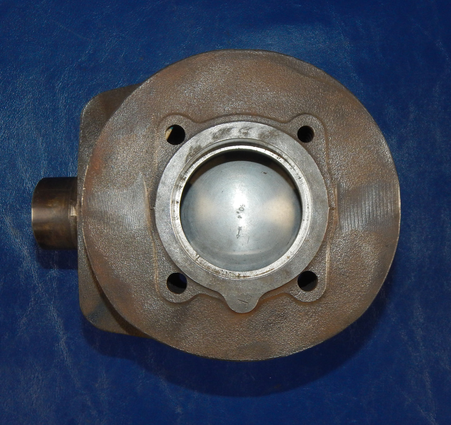 1980's VESPA PIAGGIO PX ENGINE MOTOR CYLINDER BARREL PISTON 60.4mm VINTAGE - MotoRaider
