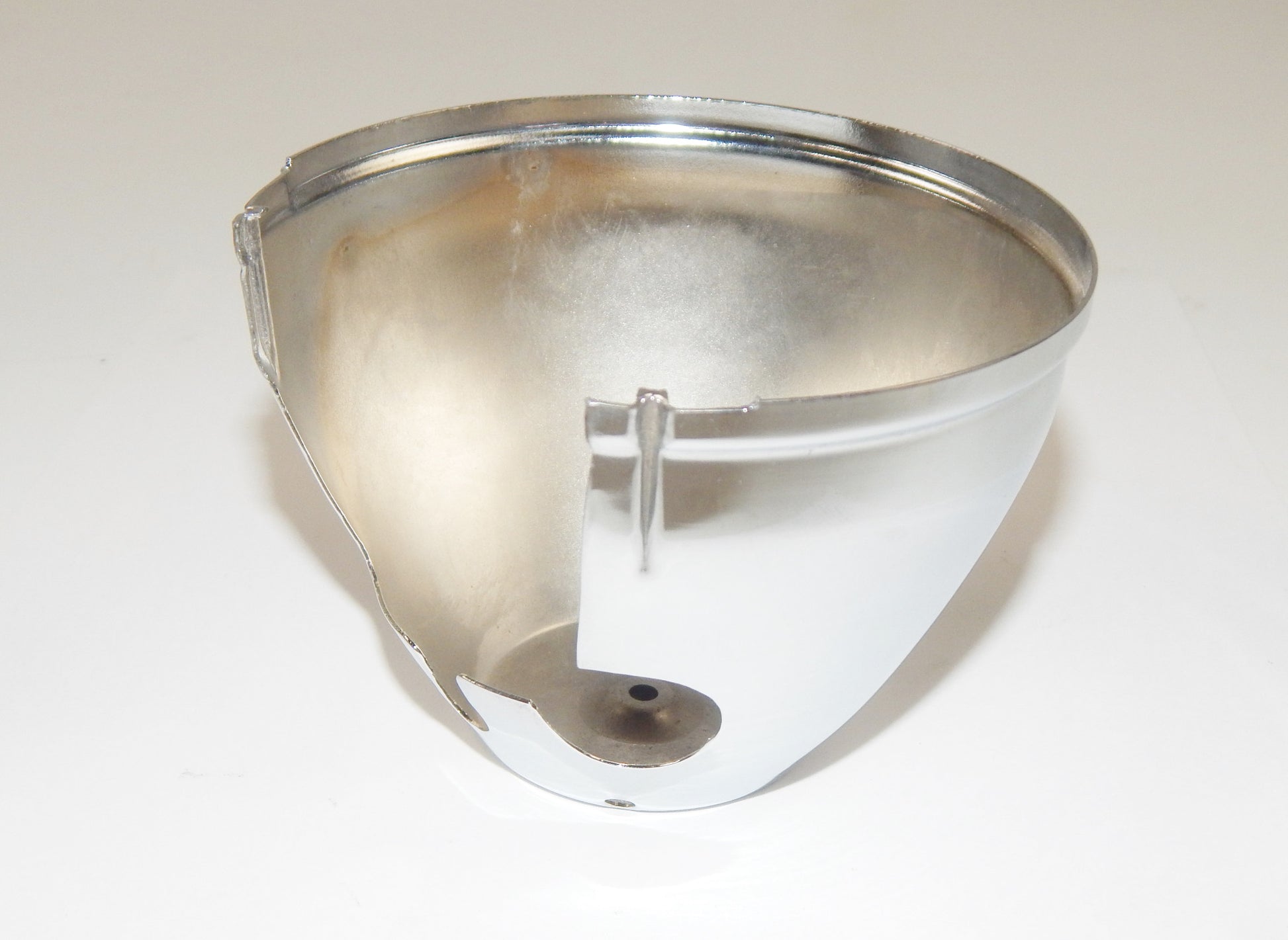 CHROME DASHBOARD SPEEDO TACHO METER COVER CASE SHELL D=100mm KAWASAKI VINTAGE - MotoRaider