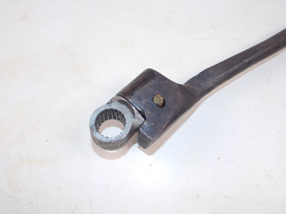 VINTAGE MOTORCYCLE KICK STARTER LEVER PEDAL L=200mm SPLINE D=18mm BETA 1970's - MotoRaider