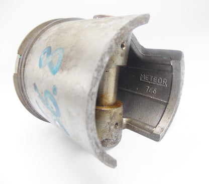 METEOR PISTON + PIN + RINGS DIAMETER 66.8 mm LAMBRETTA 175cc MOTOR SCOOTER ITALY - MotoRaider