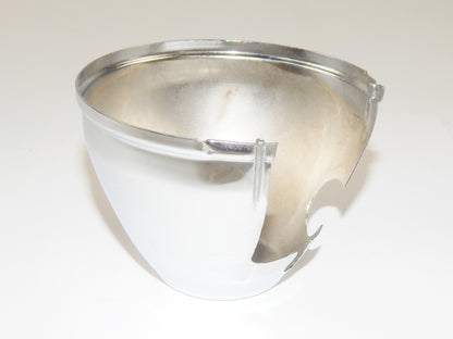 CHROME DASHBOARD SPEEDO TACHO METER COVER CASE SHELL D=100mm KAWASAKI VINTAGE - MotoRaider