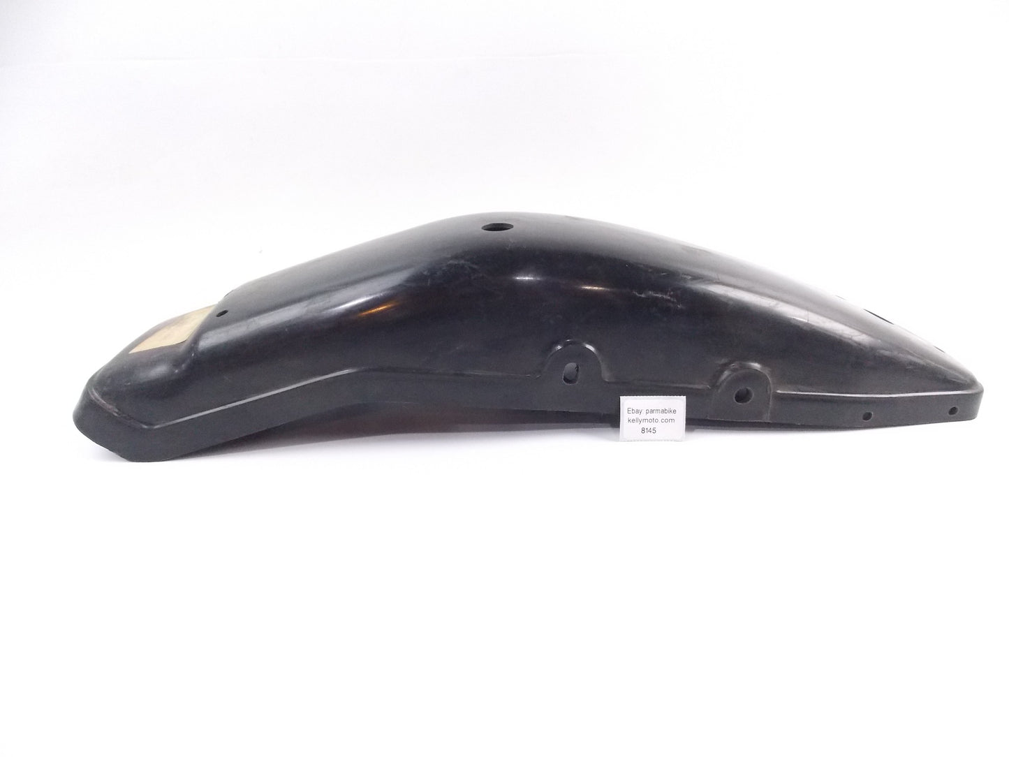 NOS OEM CAGIVA 1985 ALETTA ROSSA 125/ELEFANT 125 BLACK REAR FENDER 80N033213 - MotoRaider