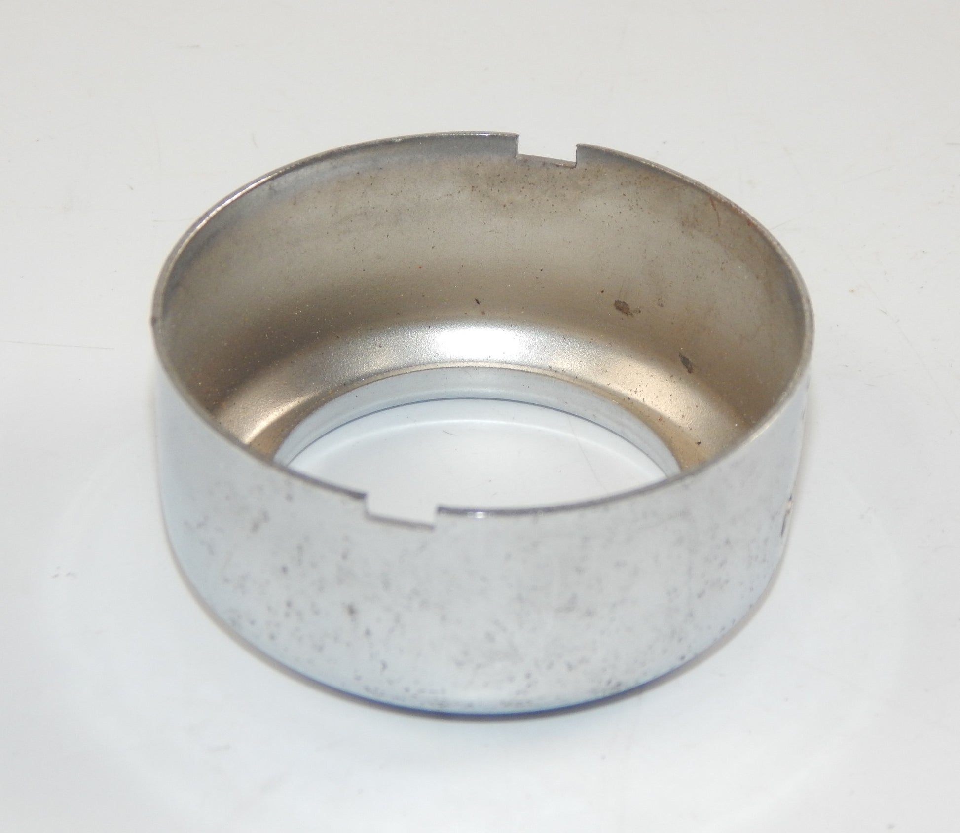VINTAGE MOTORCYCLE REAR SHOCK CHROME COVER ID=59.80mm HOLE D=41.5mm OD=62mm BMW - MotoRaider