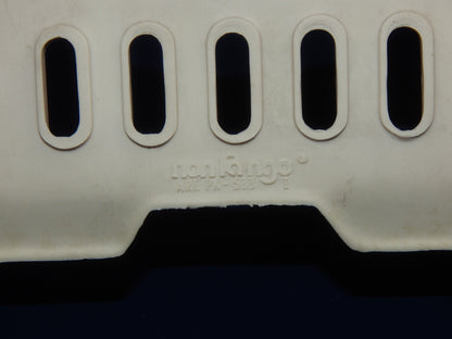 UNIVERSAL NONFANGO PK-533 HEADLIGHT COWLING NUMBER PLATE WHITE 8"x13" ENDURO - MotoRaider