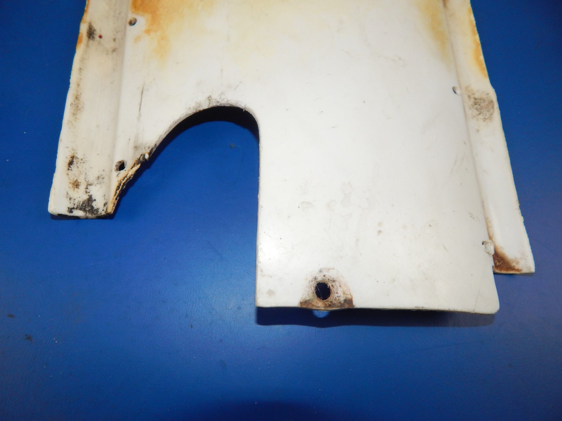 1981 BETA TRAIL 125 LOWER REAR INNER FENDER MUD GUARD VINTAGE ITALY - MotoRaider
