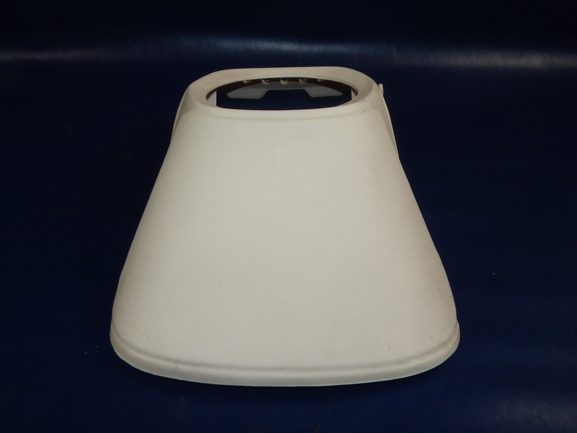 UNIVERSAL NONFANGO PK-533 HEADLIGHT COWLING NUMBER PLATE WHITE 8"x13" ENDURO - MotoRaider
