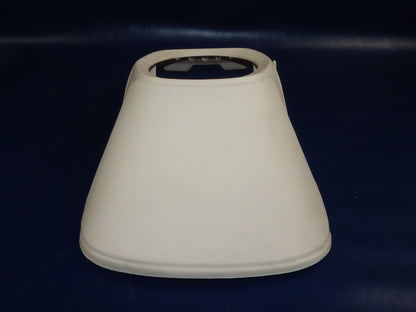 UNIVERSAL NONFANGO PK-533 HEADLIGHT COWLING NUMBER PLATE WHITE 8"x13" ENDURO - MotoRaider