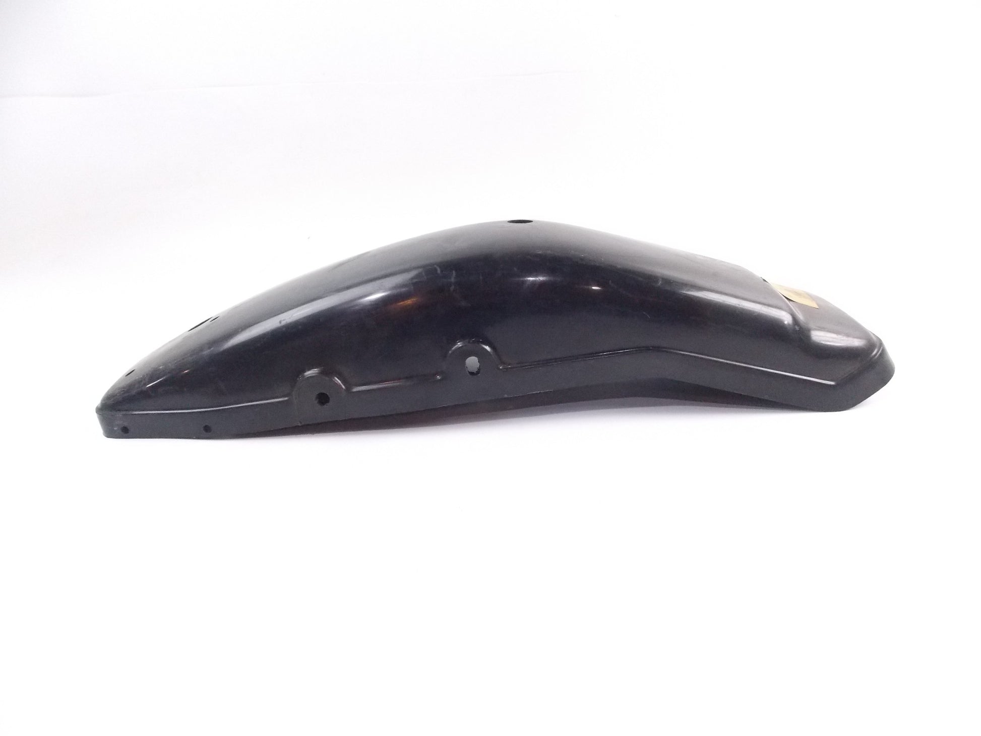NOS OEM CAGIVA 1985 ALETTA ROSSA 125/ELEFANT 125 BLACK REAR FENDER 80N033213 - MotoRaider