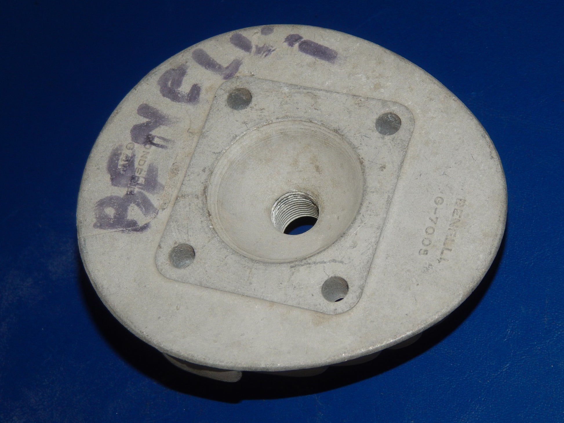 VINTAGE BENELLI 50cc CYLINDER HEAD G-7005 MOTORCYCLE MOPED ENGINE MOTOR ITALY - MotoRaider