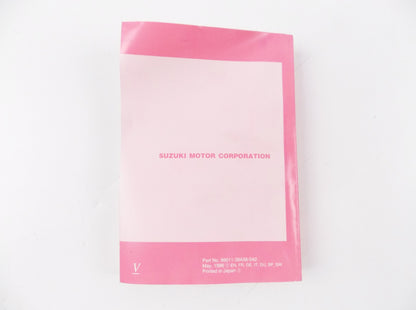 1996 SUZUKI VS80OGL VS600GL OWNER USER MANUAL BOOK CATALOG 99011-39A56-042 - MotoRaider