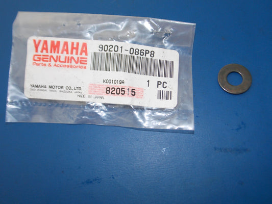 NOS YAMAHA 1980-2016 YT125/175/60/360 PW80 YTM200 SH50 WASHER PLATE 90201-086P8 - MotoRaider